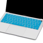 Laptop Macbook Air 13inç Klavye Koruyucu (US-ABD İngilizce) TouchID'li A1932 ile Uyumlu - 8