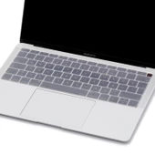 Laptop Macbook Air 13inç Klavye Koruyucu (US-ABD İngilizce) TouchID'li A1932 ile Uyumlu - 9