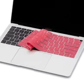 Laptop Macbook Air 13inç Klavye Koruyucu (US-ABD İngilizce) TouchID'li A1932 ile Uyumlu - 3