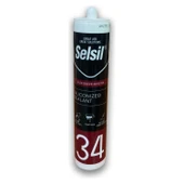 Selsil Silikonize Mastik Beyaz 450gr - 1