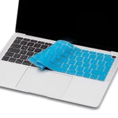 Laptop Macbook Air 13inç Klavye Koruyucu (UK-EU İngilizce) TouchID'li A1932 ile Uyumlu thumbnail 4
