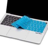 Laptop Macbook Air 13inç Klavye Koruyucu (US to TR) TouchID'li A1932 ile Uyumlu - 3