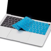 Laptop Macbook Air 13inç Klavye Koruyucu (US to TR) TouchID'li A1932 ile Uyumlu - 1