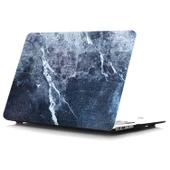 Macbook Air Kılıf 13 inç Mermer09NL (Eski USB'li Model 2010-2017) A1369 A1466 ile Uyumlu thumbnail 1