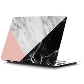 Macbook Air Kılıf 13 inç Mermer09NL (Eski USB'li Model 2010-2017) A1369 A1466 ile Uyumlu thumbnail 2