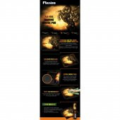 Flaxes FLX-055 Gaming Silindir Kutu Mouse Pad 330x260x3mm - 4