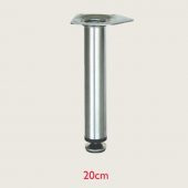 Gürçay Paslanmaz Metal Mobilya Dolap Ayağı 32mm (4 Adet) - 7