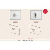 Gürçay Kabin Mandalı Paslanmaz Düz - 4