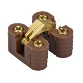 Gürçay Plastik Oval Akordiyon Masa Menteşesi Vidalı - 1