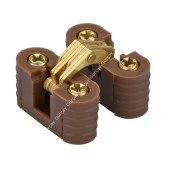 Plastik Oval Akordiyon Masa Menteşesi Vidalı - 1