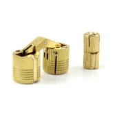 Silindir Masa Menteşesi Pirinç 14mm (2 Adet) - 1