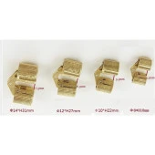 Silindir Masa Menteşesi Pirinç 14mm (2 Adet) - 2