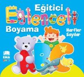 Ema Eğitici Eğl.Boyama-Harfler-Sayılar/Emaçocuk - 1