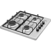 Simfer 3019 4 Gözlü İnox Set Üstü Ocak (Doğalgaz Uyumlu) - 1