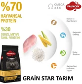 PAUNCHY  YETİŞKİN TAVUK ETLİ KEDİ MAMASI 15 KG - 1
