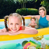 POMPALI-Bestway 91008 Disney Lisanslı, Mega Aile Havuzu thumbnail 9