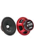 Reiss Rs-m8lx 20 Cm Oto Kurşun Göbek Midrange Hoparlör Rgb Ledli Çifti 600wat-300w Rms Metal Kapaklı Aksr - 7