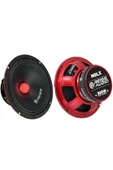 Reiss Rs-m8lx 20 Cm Oto Kurşun Göbek Midrange Hoparlör Rgb Ledli Çifti 600wat-300w Rms Metal Kapaklı Aksr - 2