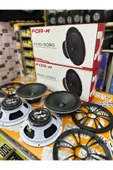 FORX5 3080 20 Cm Midrange 2 Takım 4 Adet Beyaz RenK Yazılı Kapaklı 300 Wat 150 Rms - 6