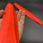 Tampon Bandı Karbon Kırmızı Renk-Elastik Malzeme-Sürtme ve Çarpışma Önleyici 40cm 2'li - 1