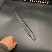 Tampon Bandı Karbon Siyah Renk-Elastik Malzeme-Sürtme ve Çarpışma Önleyici 40cm 2'li - 3