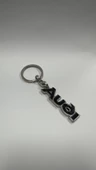 AUDİ Yazılı Metal Anahtarlık Araba Anahtarlığı thumbnail 1