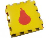 Matrax Oyuncak Polimat 33x33cm  9mm Meyveler - 1