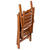 Madrid İstanbul Bahçe Balkon Takımı: 80x140 Masa + 4 Sandalye Katlanır Set thumbnail 6