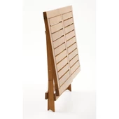 Madrid İstanbul Bahçe Balkon Takımı: 80x140 Masa + 4 Sandalye Katlanır Set thumbnail 8