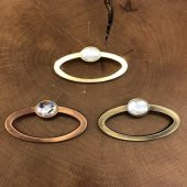 Nobel Javel Taşlı Kulp 64mm - 1