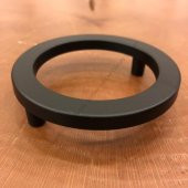 Sabit Daire Kulp Siyah 64mm (2 Adet) - 4