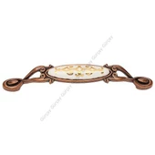 Narin Porselen Bakır Çekmece Kapak Kulpu (2 Adet) - 2