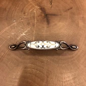 Narin Porselen Bakır Çekmece Kapak Kulpu (2 Adet) - 9