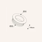 Gömme Kulp Çap 35mm - 3