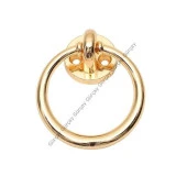 Gürçay Halka Kulp 60mm Üstten Vidalı Altın (2 Adet) thumbnail 1