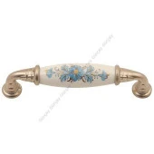 Gürçay Sude Porselen Kulp Saten Mavi Çiçekli 96mm (2 Adet) thumbnail 1