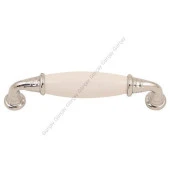 Gürçay Sude Porselen Kulp Krom Düz 96mm (2 Adet) thumbnail 1