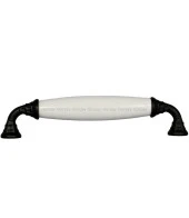 Gürçay Sude Porselen Kulp Siyah Düz 128mm (2 Adet) - 1