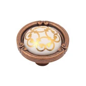 Narin Porselen Kulp Bakır Düğme (2 Adet) thumbnail 1