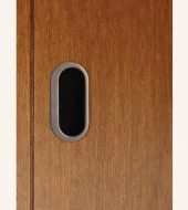 Gürçay Gömme Kulp Oval Parlak Krom (2 Adet) thumbnail 2