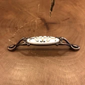 Narin Porselen Bakır Çekmece Kapak Kulpu (2 Adet) - 8