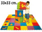 Matrax Oyuncak Polimat 33x33cm  9mm Geometrik Şekiller - 3