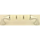 İris Porselen Kulp Beyaz Krom 96mm (2 Adet) thumbnail 2