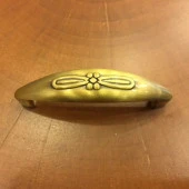 DOMUS Italy Antik Kulp 64mm Çiçekli thumbnail 1