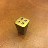 CITTERIO ITALY Antik Noktalı Düğme Kulp thumbnail 2