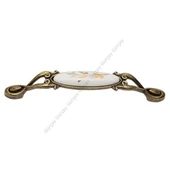 Narin Porselen Antik Çekmece Kapak Kulpu - 2 Adet - 4