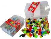 Matrax Oyuncak 250 Parça Flexy Tangles® - Plastik Kutulu- Seri No:124 - 2