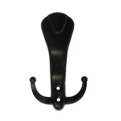 Manolya Portmanto Elbise Askısı Siyah (2 Adet) - 1