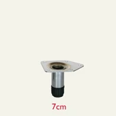 Gürçay Metal Mobilya Baza Ayağı 25mm Parlak Krom (4 Adet) - 5