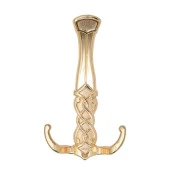 Mira Portmanto Duvar Askısı Gold (2 Adet) - 1